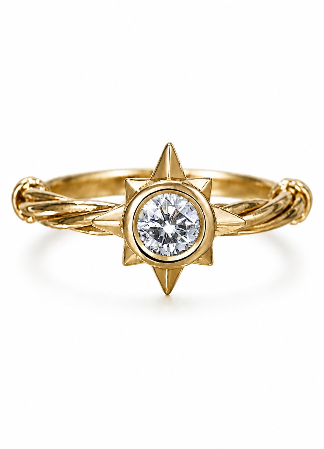 Nautical Star Diamond Ring