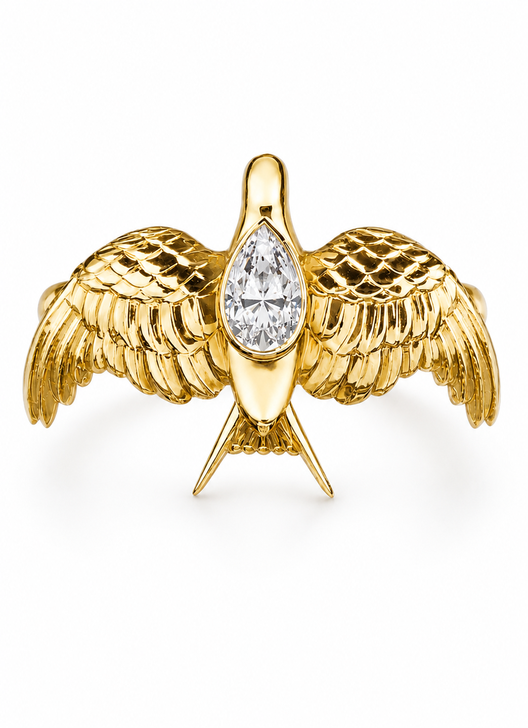 Lost at Sea Swallow Diamond Ring