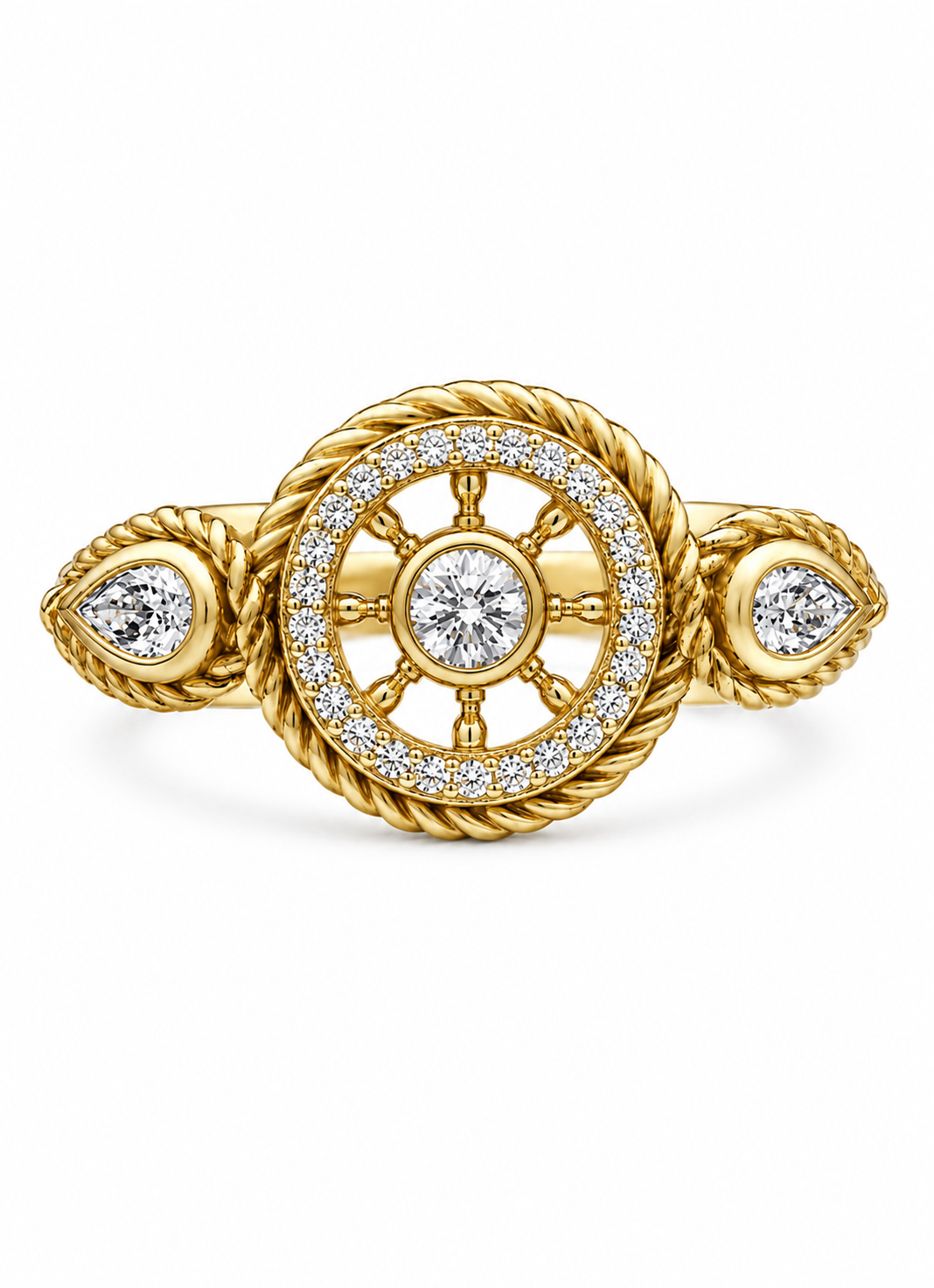 Eye of the Storm Diamond Ring
