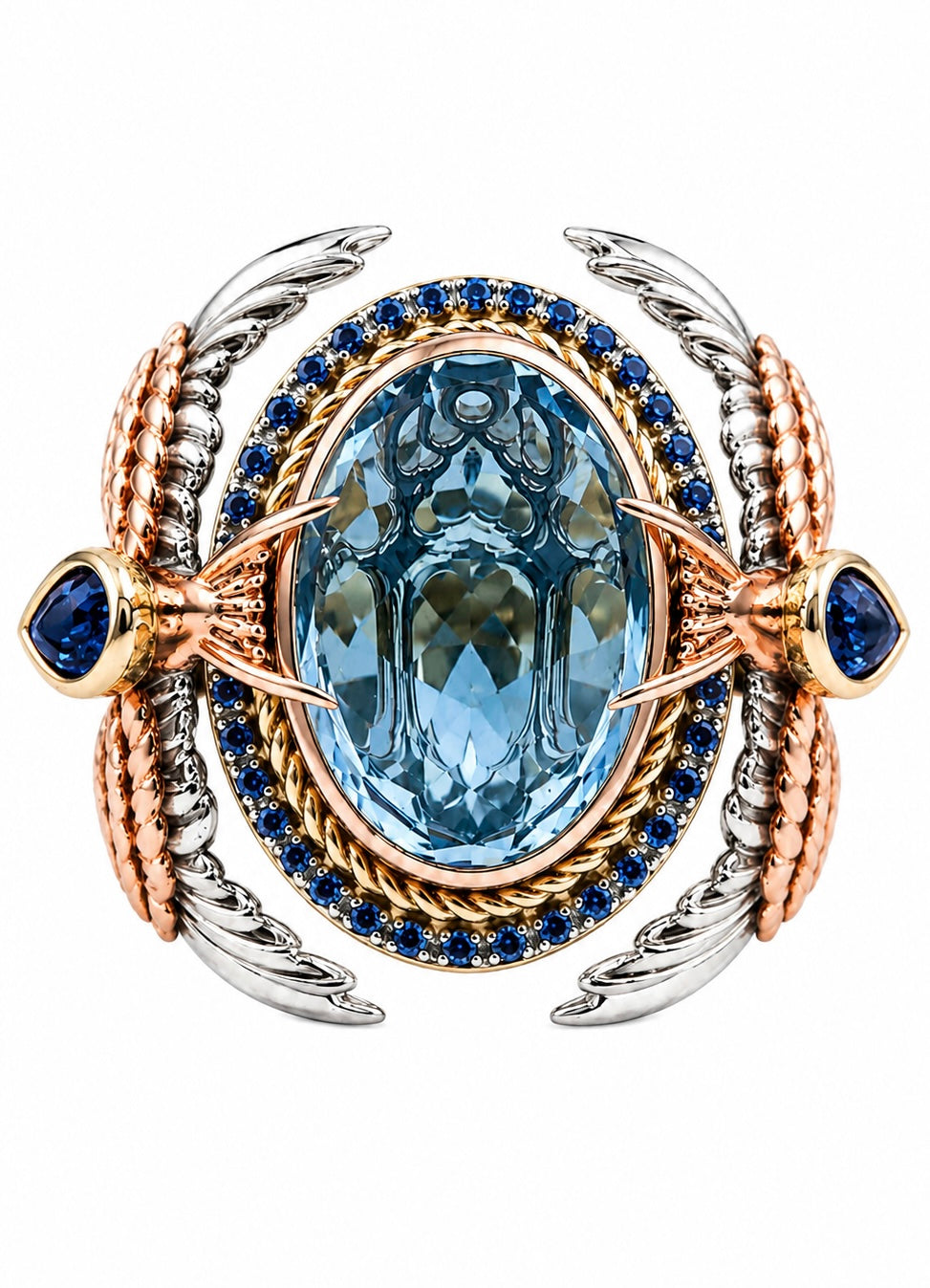 Lost at Sea Gemstone Cocktail Ring