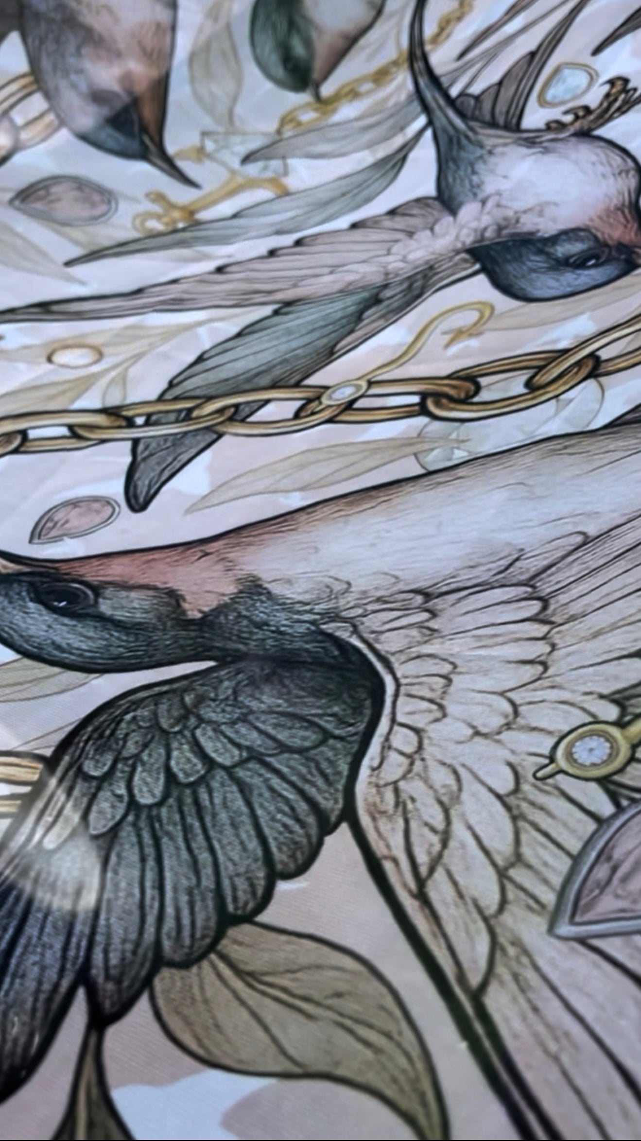 Whispers & Wings Scarf – Paris Chiffon Sheer