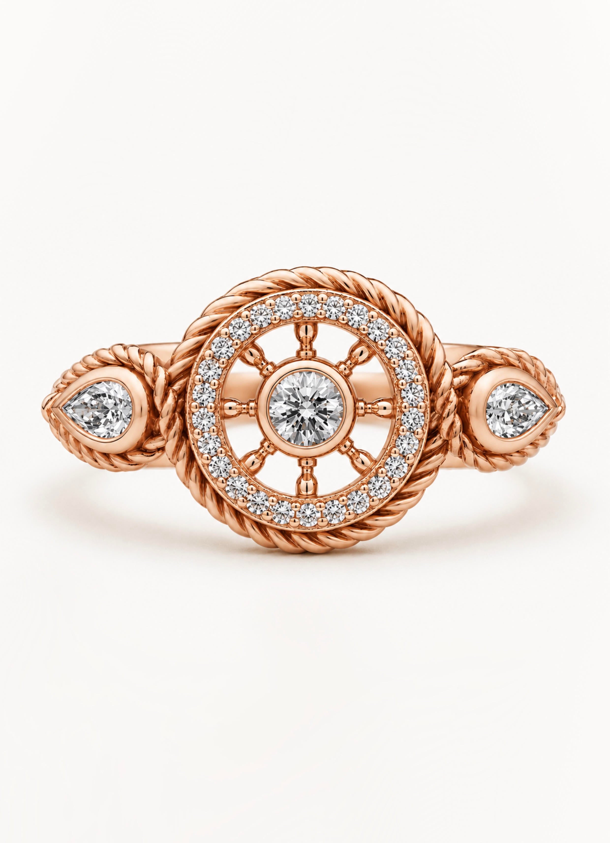 Eye of the Storm Diamond Ring