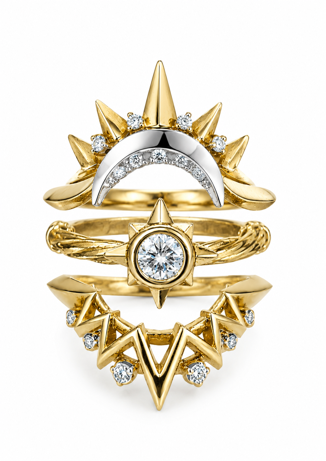 "look to the stars" diamond stack