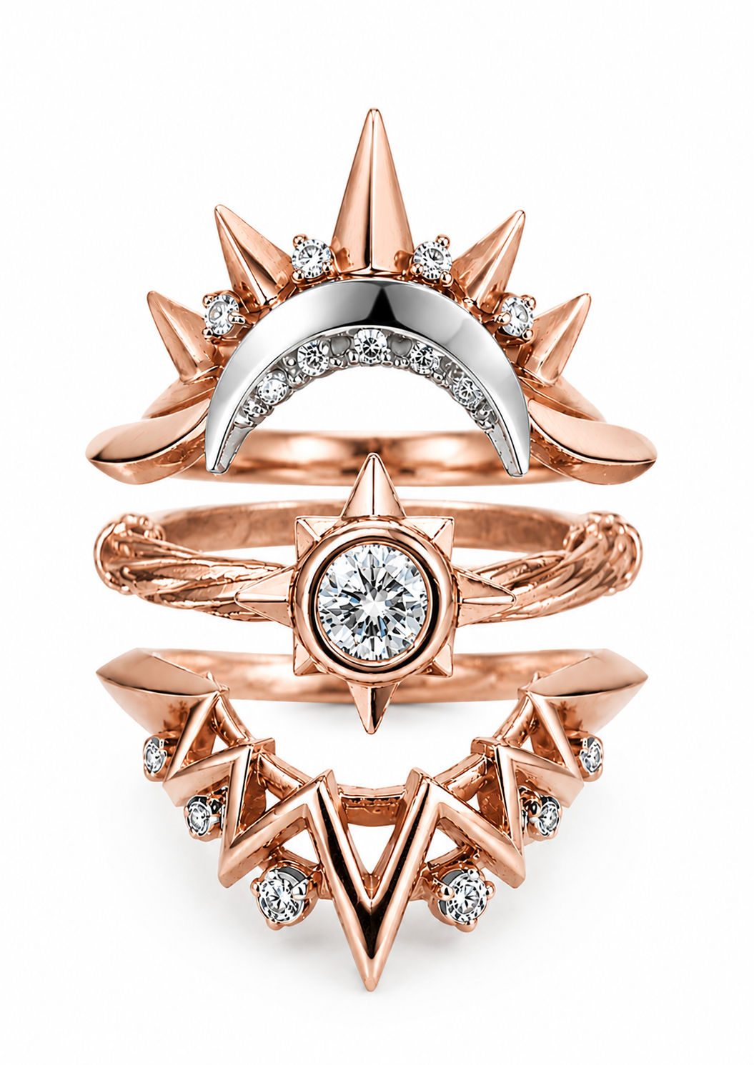 "look to the stars" diamond stack