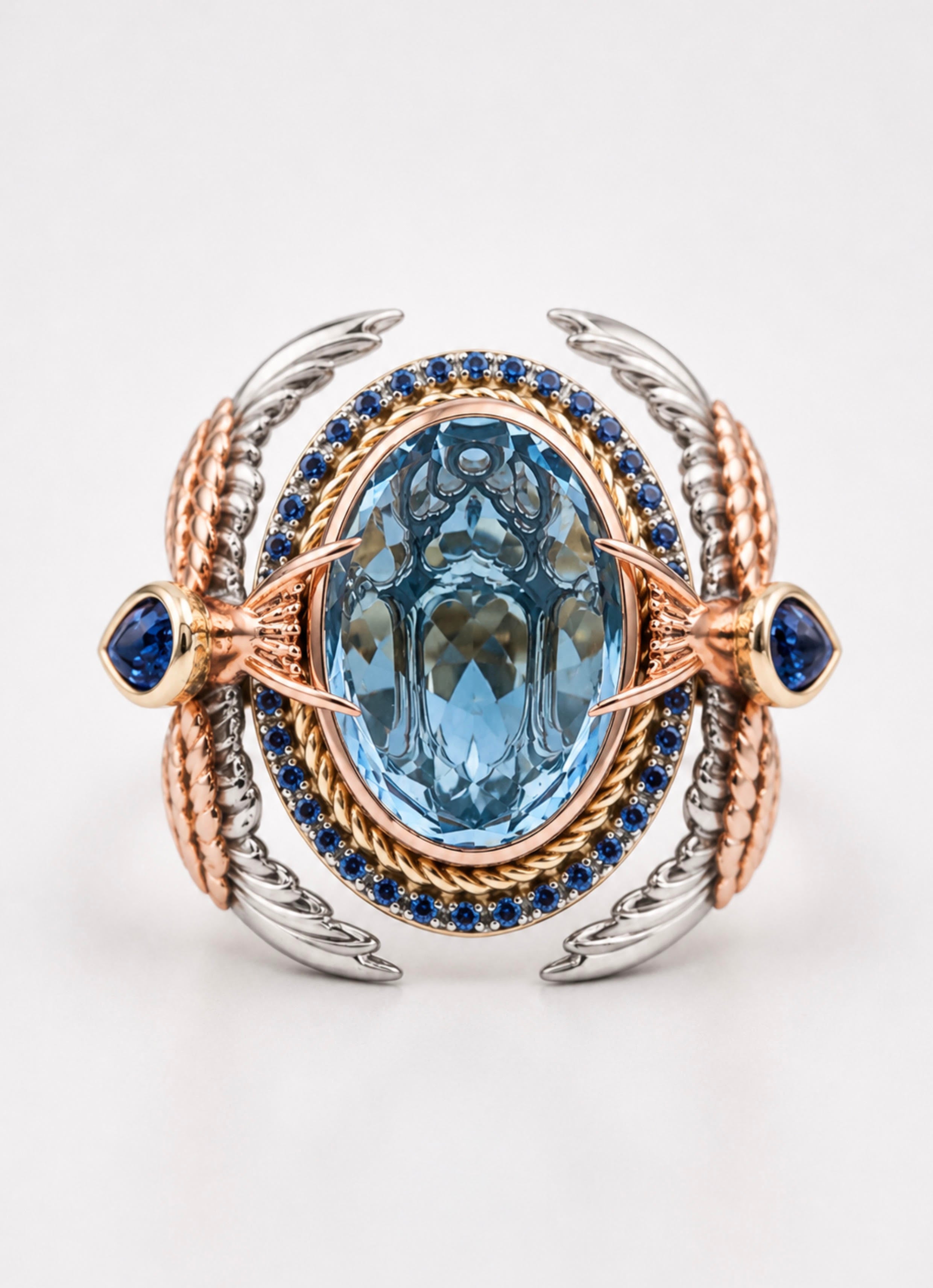 Lost at Sea Gemstone Cocktail Ring