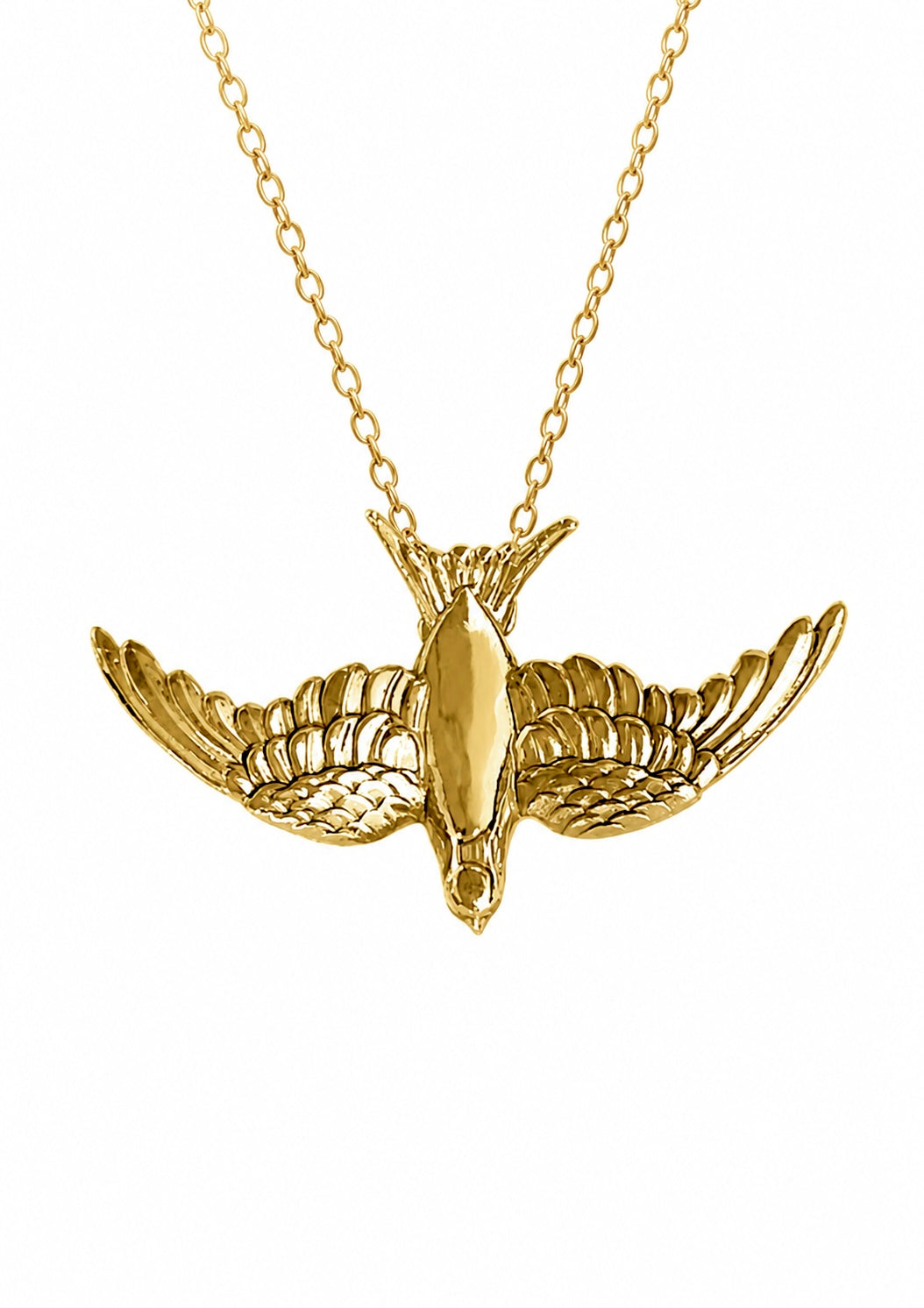 Medium Swallow Pendant Necklace