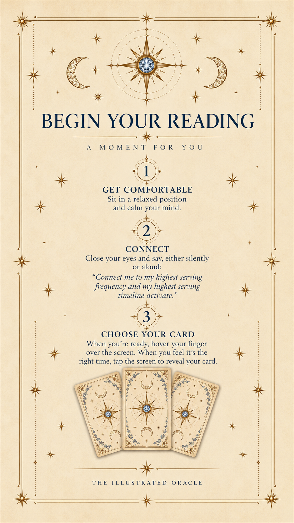THE ILLUSTRATED ORACLE APP | Digital Oracle Card Readings