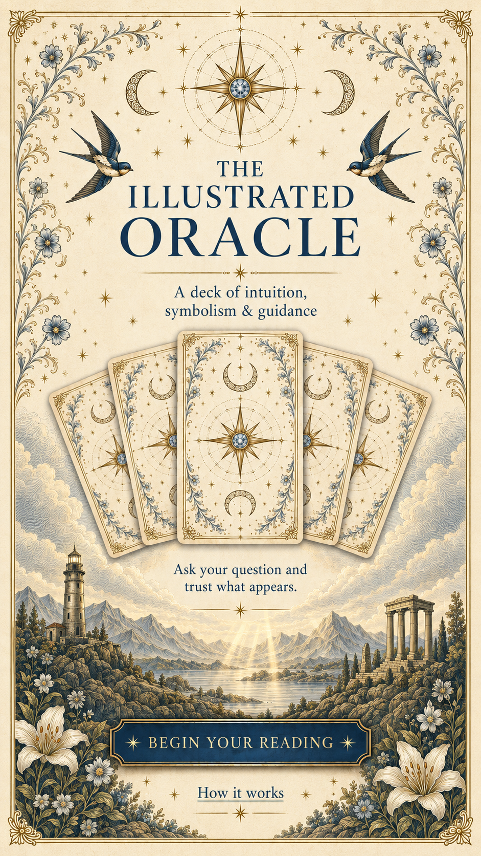 THE ILLUSTRATED ORACLE APP | Digital Oracle Card Readings