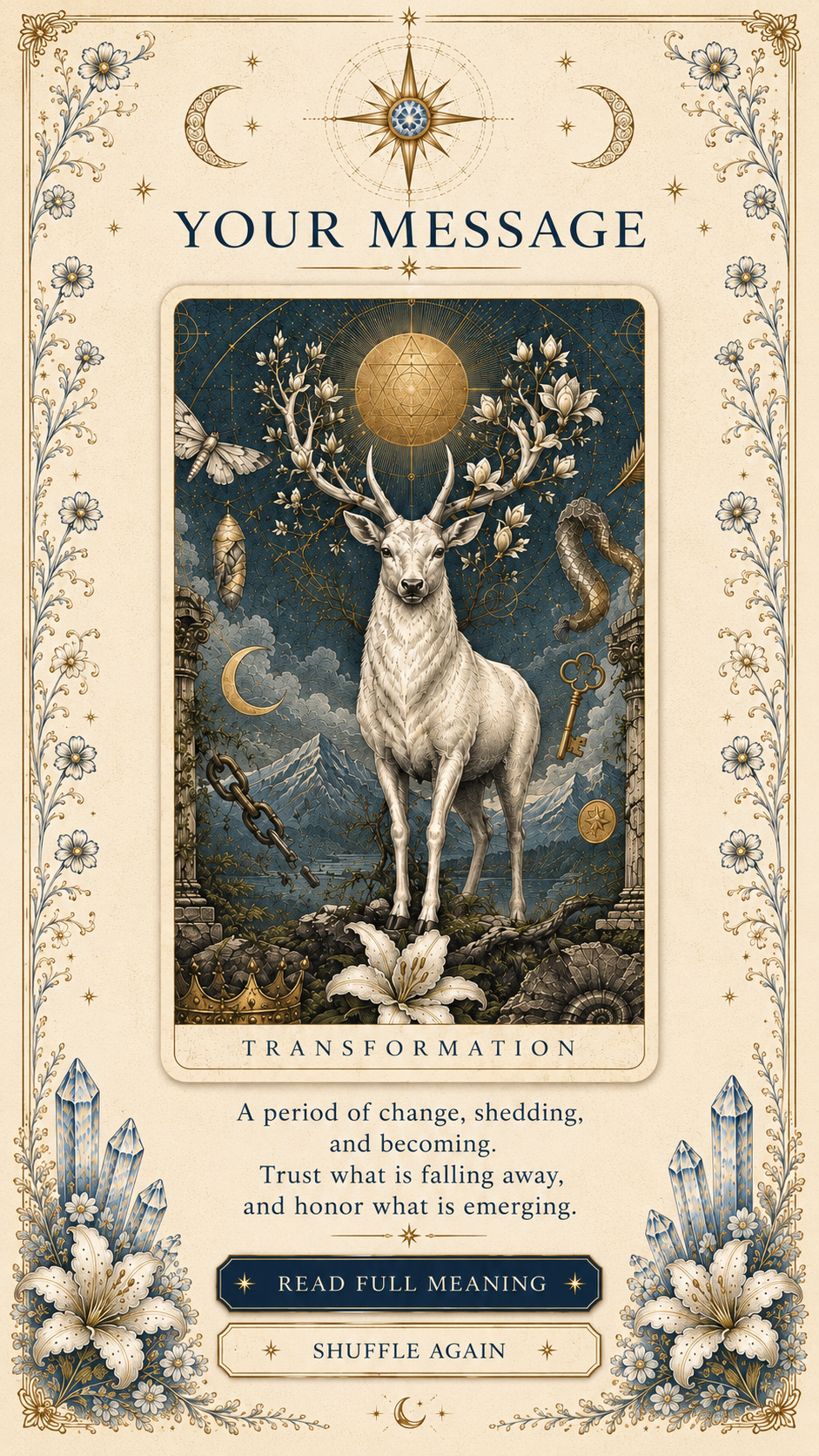 THE ILLUSTRATED ORACLE APP | Digital Oracle Card Readings