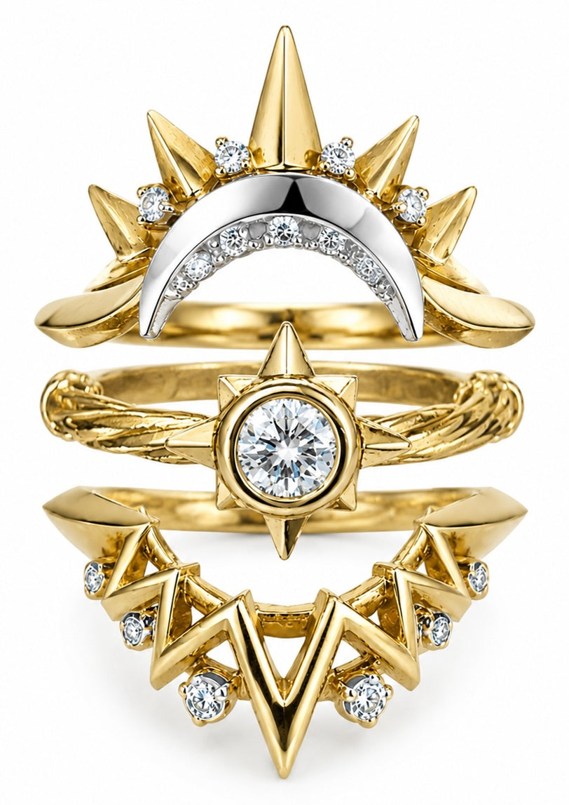 "look to the stars" diamond stack