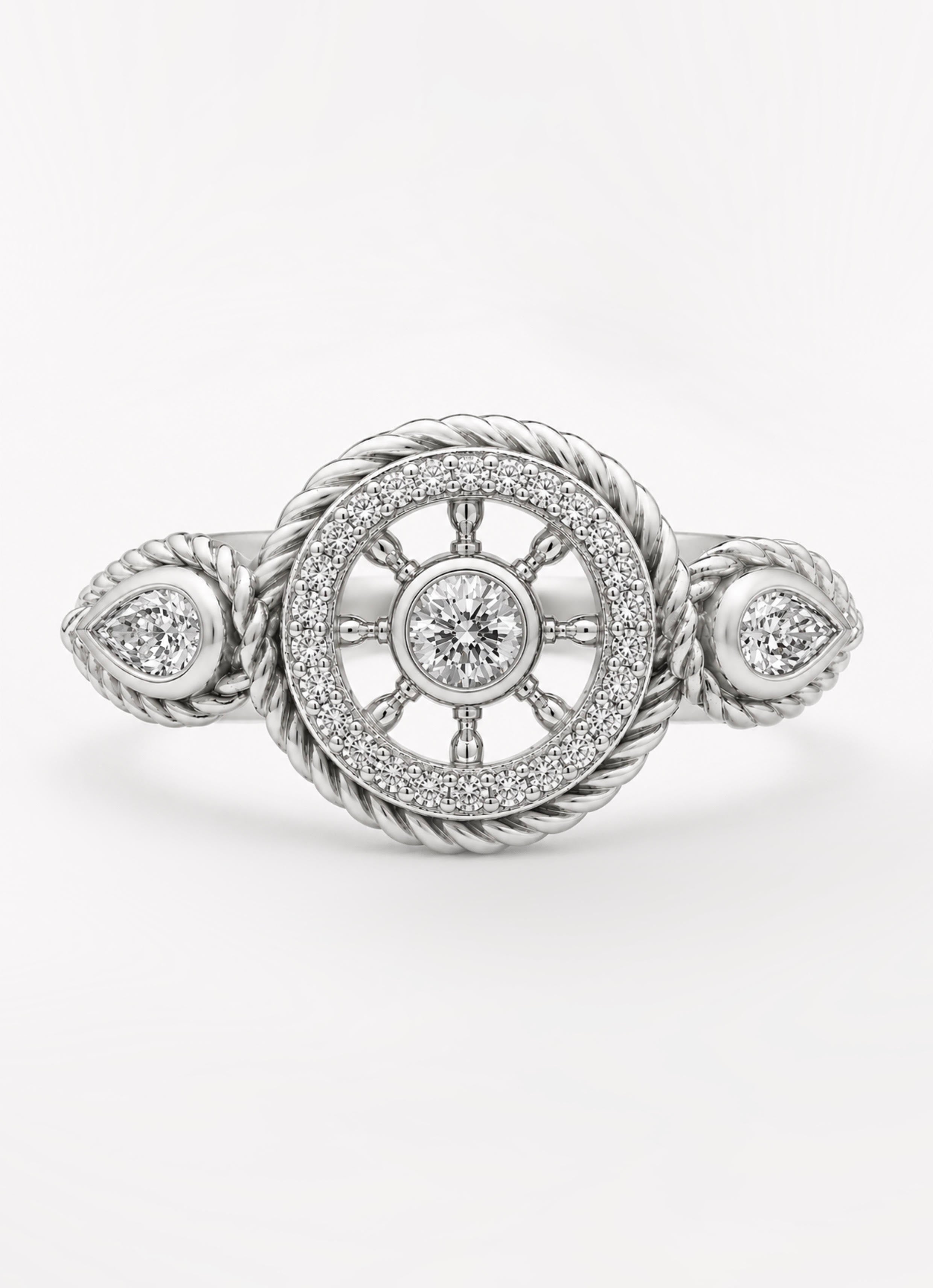 Eye of the Storm Diamond Ring