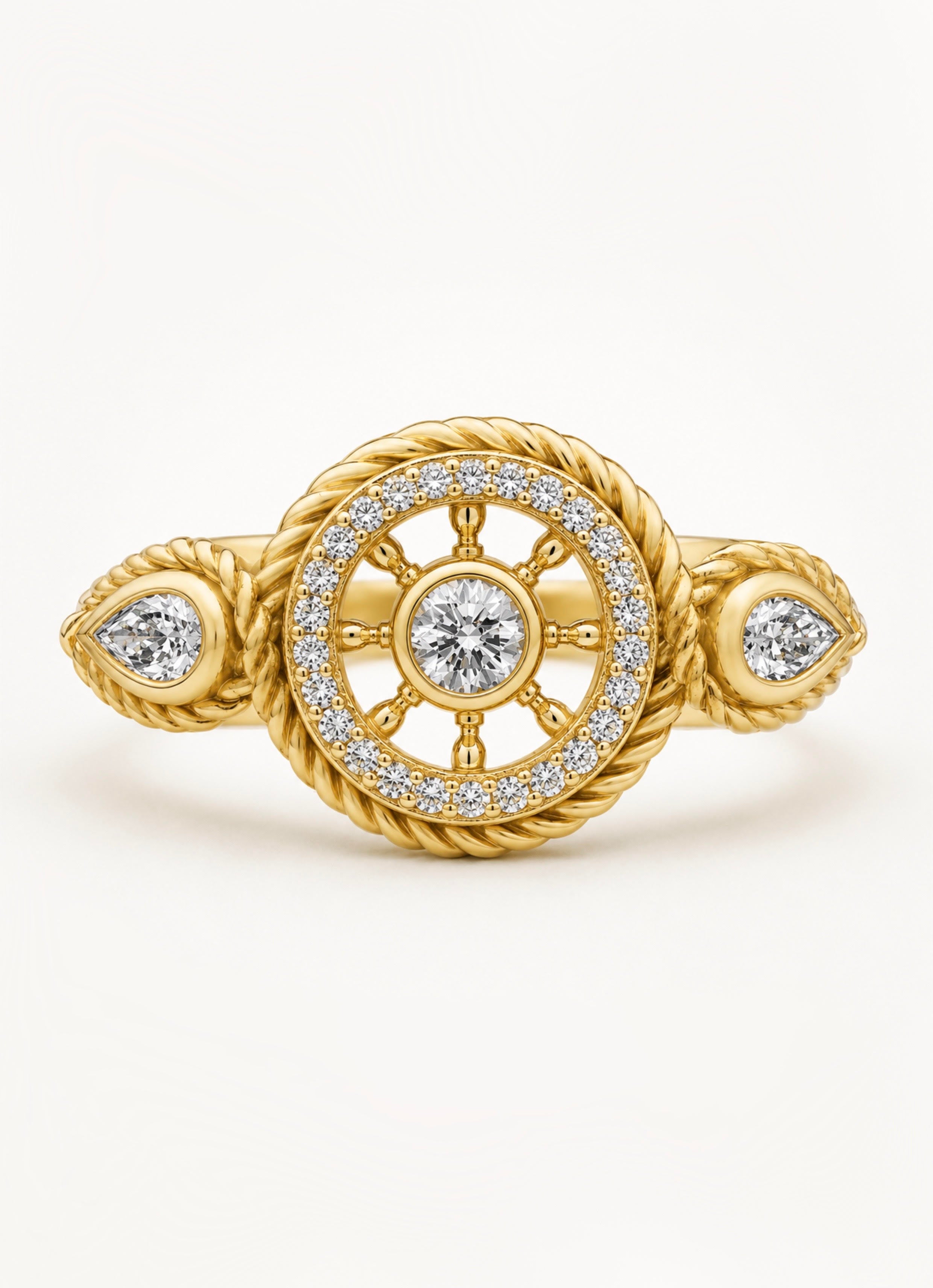 Eye of the Storm Diamond Ring