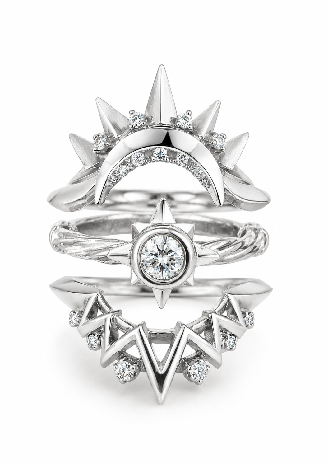 "look to the stars" diamond stack