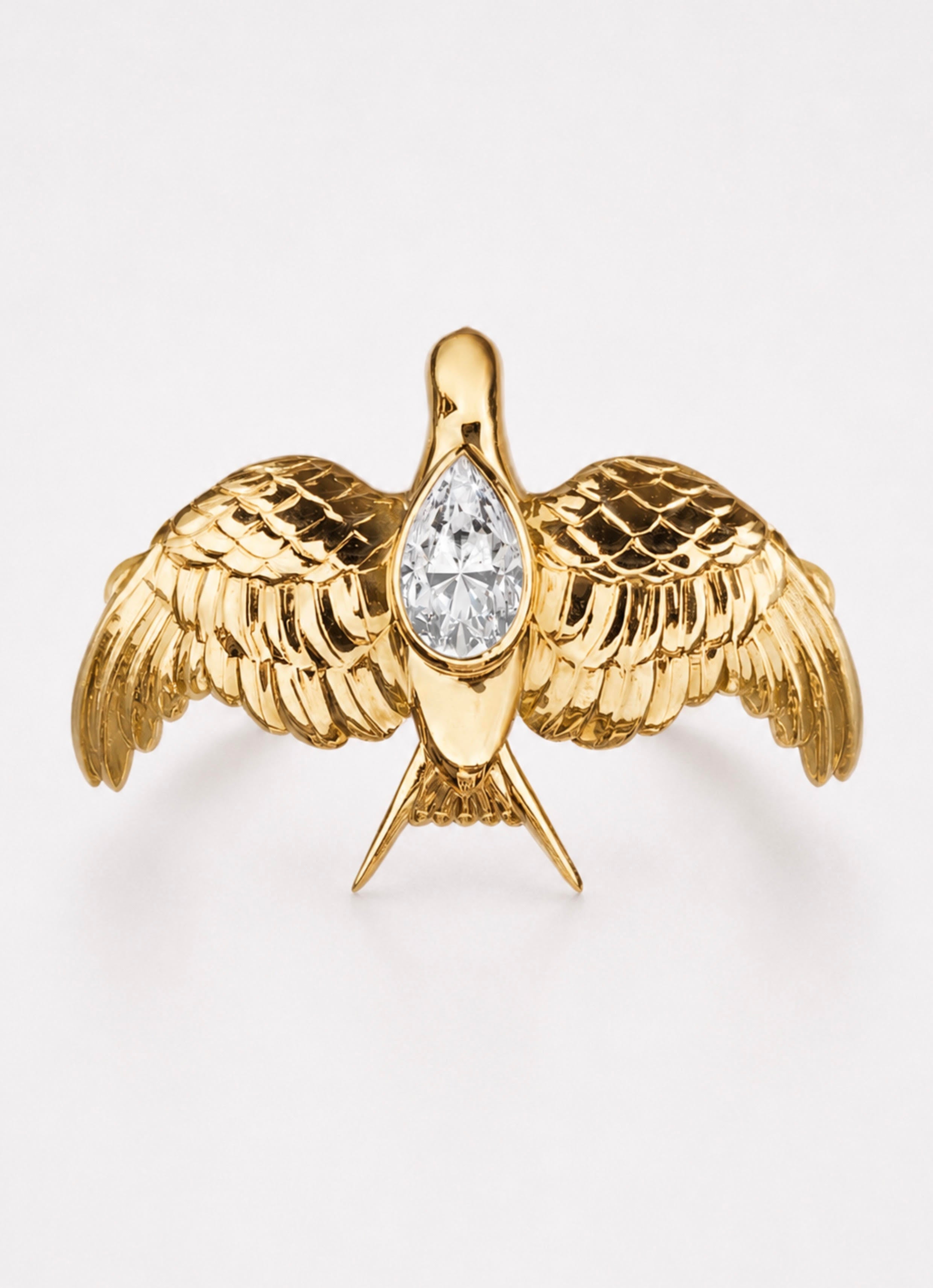 Lost at Sea Swallow Diamond Ring