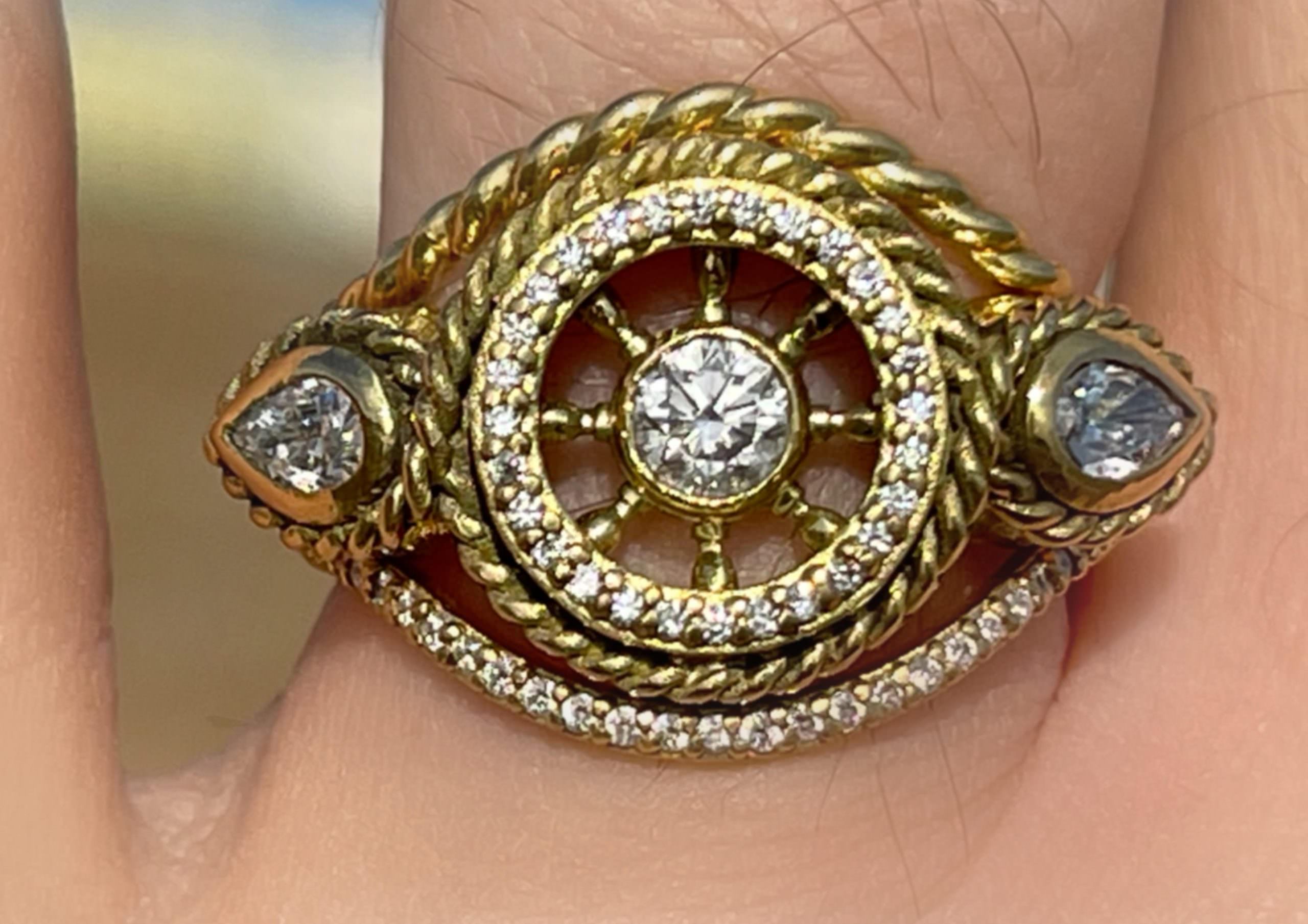 ship wheel engagement ring