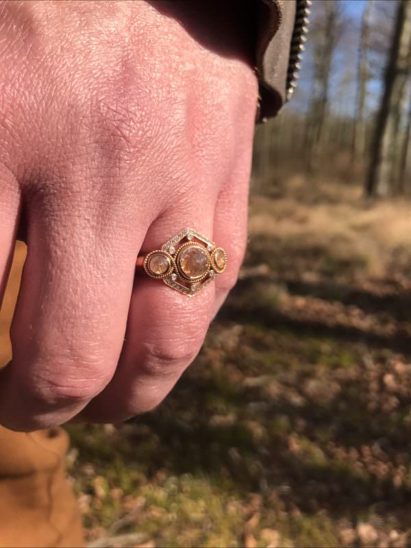 handmade gay engagement rings