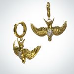 Yellow gold swallow