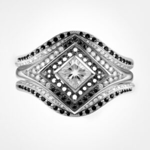 STARSEED diamond bridal set white gold