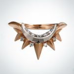 rose gold and diamonds
